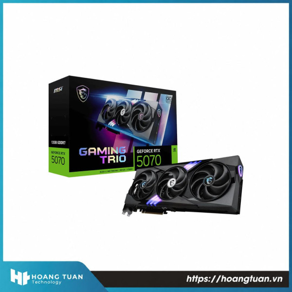 Card màn hình MSI GeForce RTX 5070 12G GAMING TRIO OC GDDR7