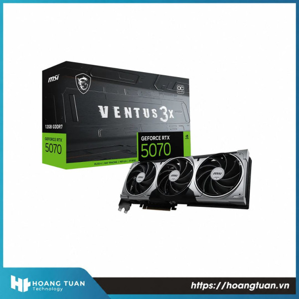 Card Màn Hình MSI GeForce RTX 5070 12G VENTUS 3X OC GDDR7