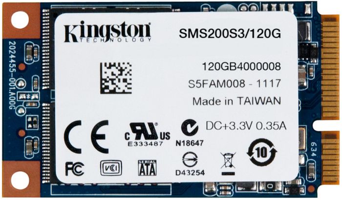 Ổ cứng Kingston SSD MS200 SMS200S3 120GB - mSATA