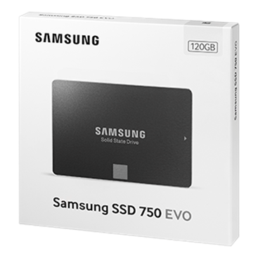 Ổ cứng SSD Samsung 750 EVO 2.5-Inch SATA III 120GB (MZ-750120BW)