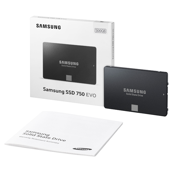 Ổ cứng SSD Samsung 750 EVO 2.5-Inch SATA III 500GB (MZ-750500BW)