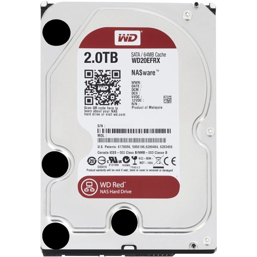 Ổ cứng Western Digital Red 2TB 64MB Cache