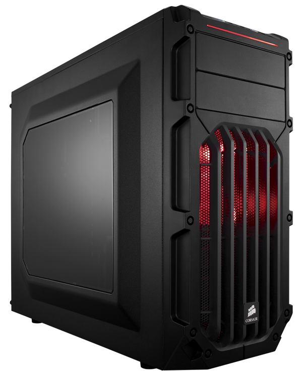 Corsair Carbide Series® SPEC-03 Red LED Mid-Tower Gaming Case