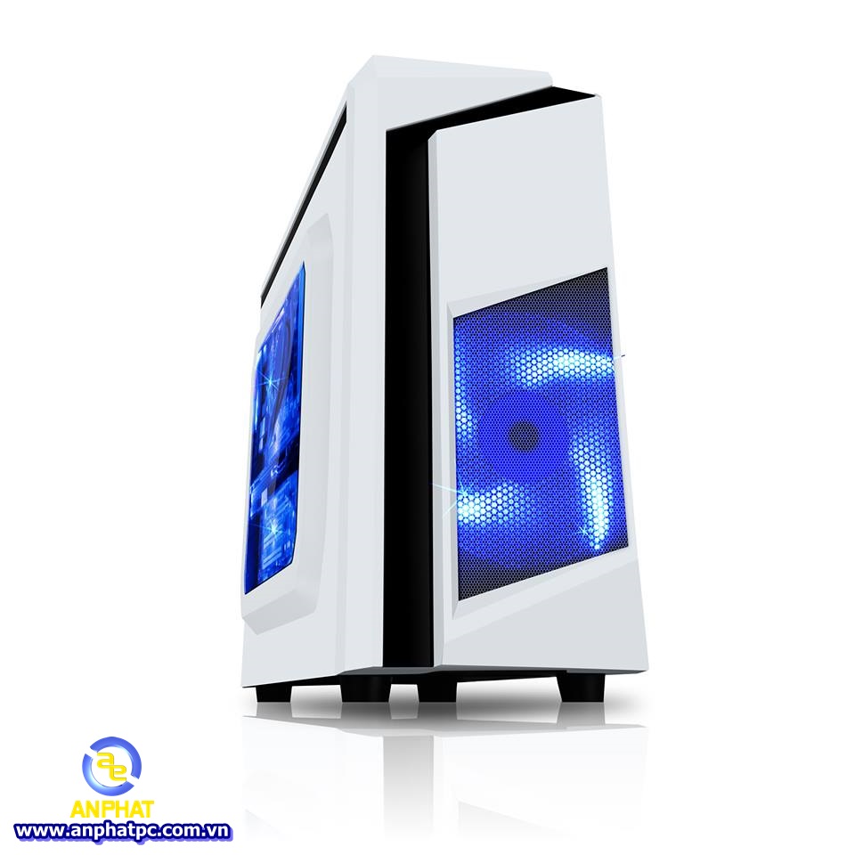 Vỏ case máy tính SAMA E-Sport F2 White - Black