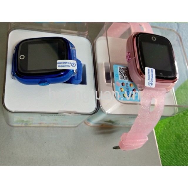 Đồng hồ định vị trẻ em chống nước Wonlex KT01 (GPS, WIFI, LBS) có rung, camera