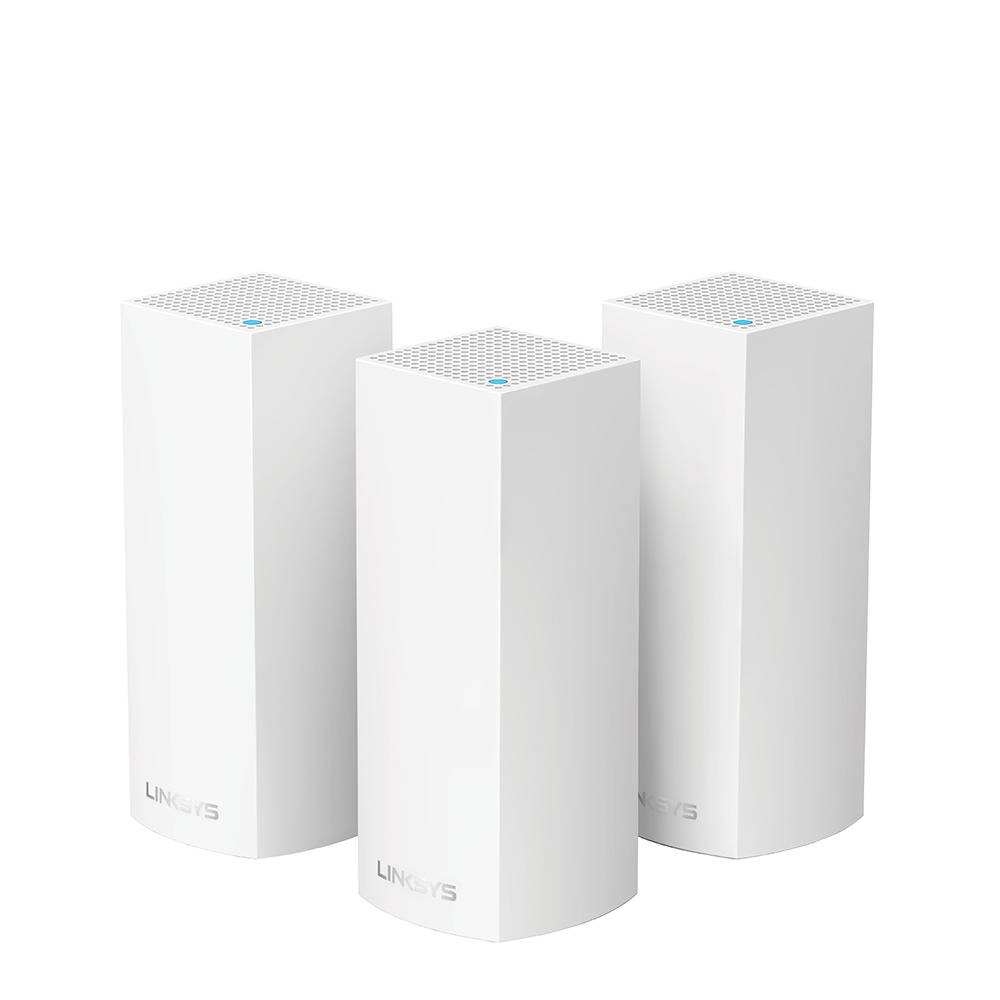 Linksys Velop Intelligent Mesh WiFi System, Tri-Band, 3-Pack (AC6600) 