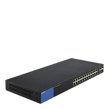 Linksys Business LGS326 24-Port Gigabit Smart Managed Switch + 2x Gigabit SFP/RJ45 Combo Ports