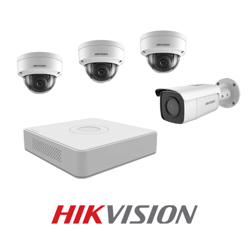 Trọn bộ 4 camera HIK Vision 2MP