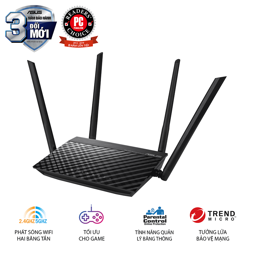Router ASUS RT-AC1200-V2