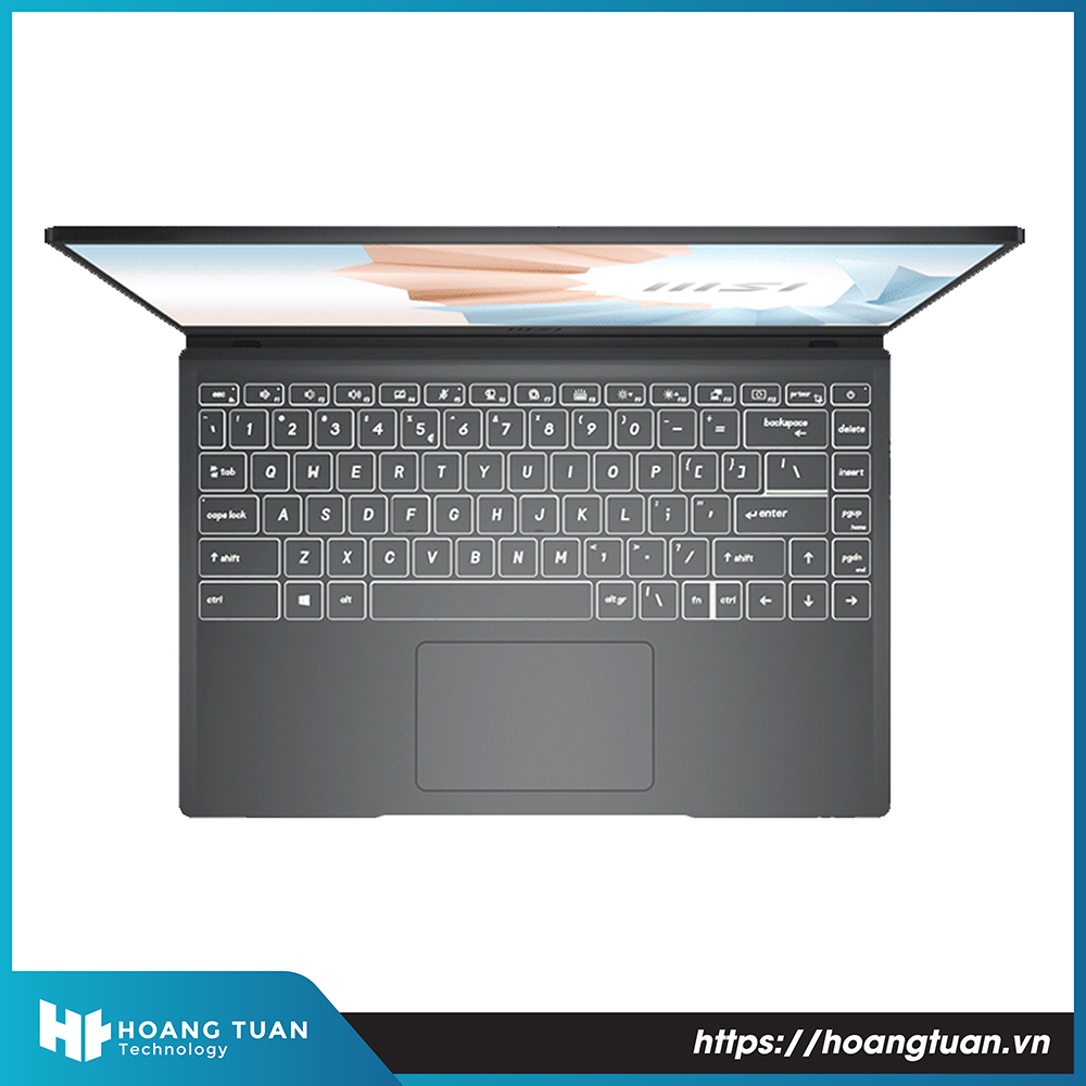 Laptop MSI Modern 14 B10MW (Xám)