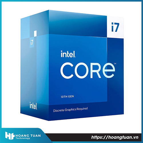 CPU Intel core i7 13700F 2.1GHz Turbo 5.2GHz 16 nhân 24 luồng 30MB LGA 1700