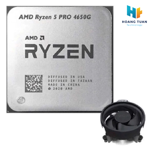 CPU AMD Ryzen 5 Pro 4650G MPK 3.7GHz boost 4.2GHz 11MB 6 nhân 12 luồng