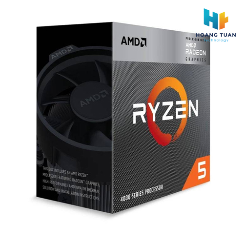 CPU AMD Ryzen 5 4600G 3.7GHz boost 4.2GHz 6 nhân 12 luồng  with Wraith Stealth Cooler
