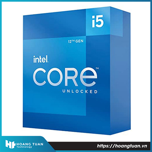 CPU Intel core i5 12500 upto 4.6GHz 6 nhân 12 luồng 18MB