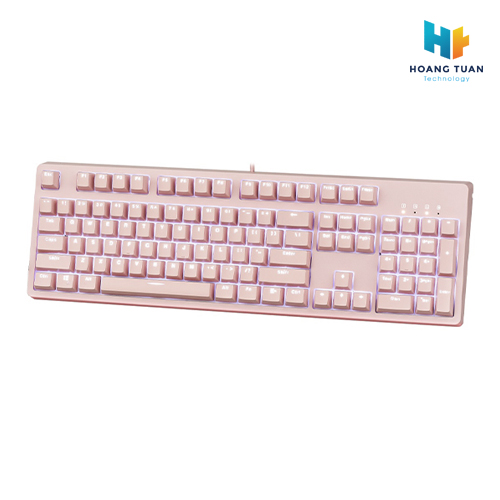 Bàn phím cơ chơi game E-DRA EK3104 Dream Pink V2