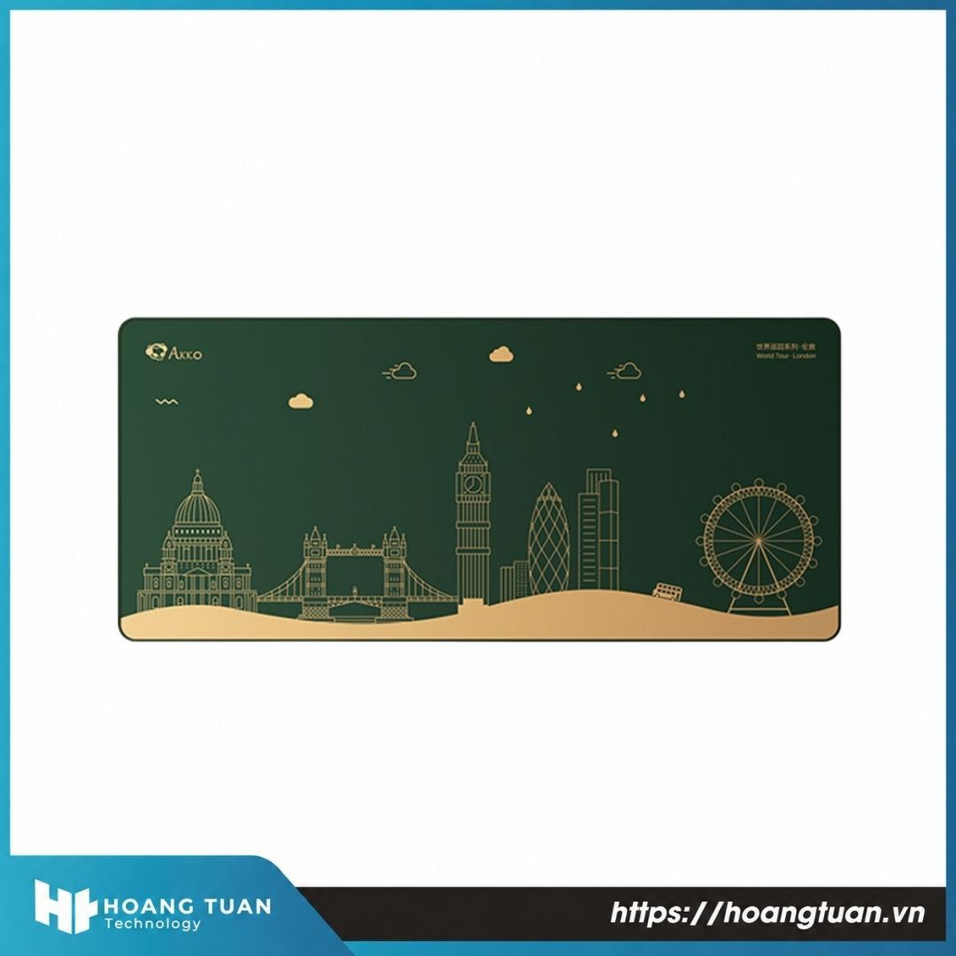 Bàn Di Chuột AKKO - World Tour London Mousepad (900x400mm)