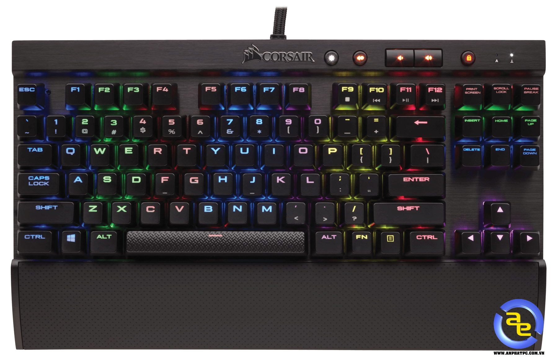 Bàn phím cơ Corsair K65 RGB Rapidfire (Cherry MX Speed RGB)
