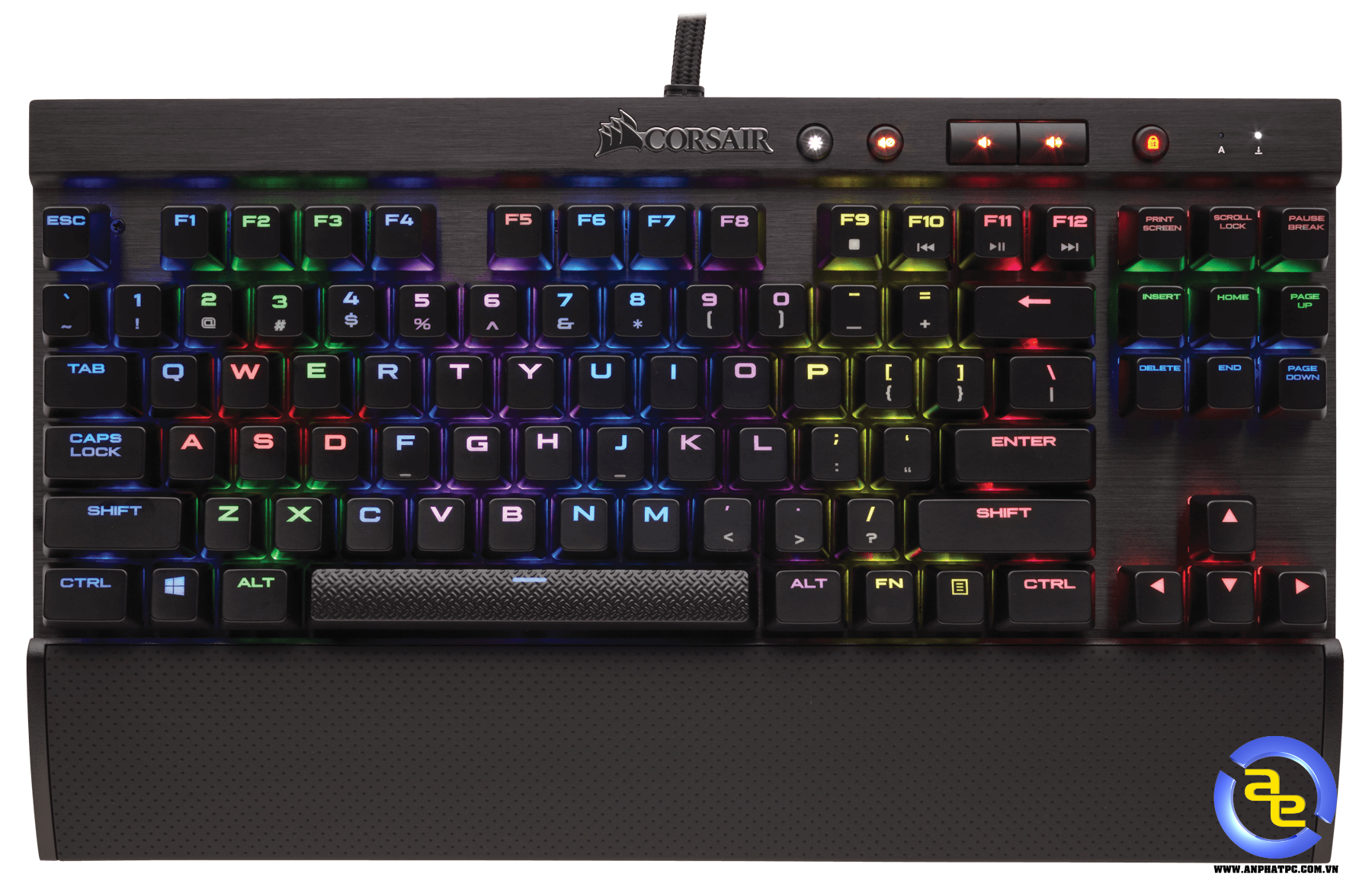 Bàn phím cơ Corsair K65 LUX RGB Red switch